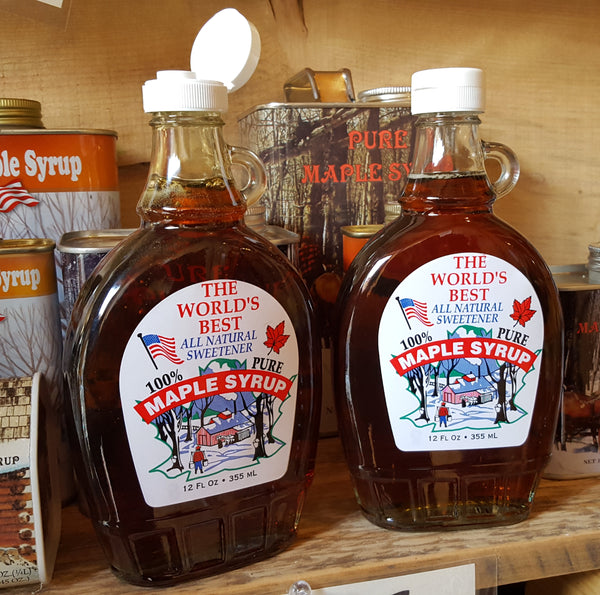 Maple Syrup Glass