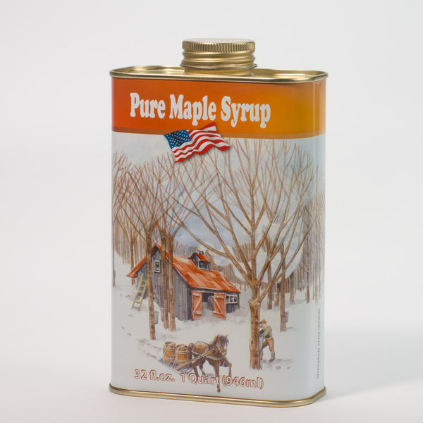 Pure Maple Syrup - Quart Tin